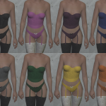 Recolored Lingerie for MP female 1.1 GTA 5 mod