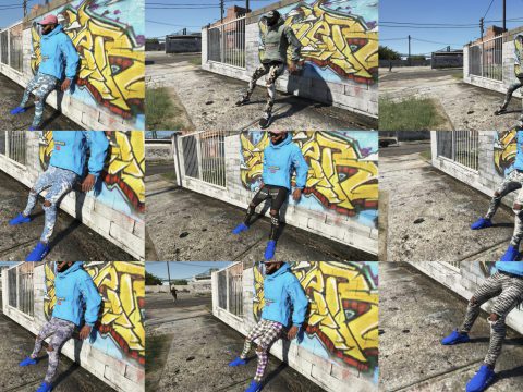 Retextured jeans for Franklin 1.0