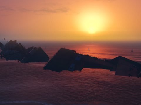 Run aground and sunken ship v1.0