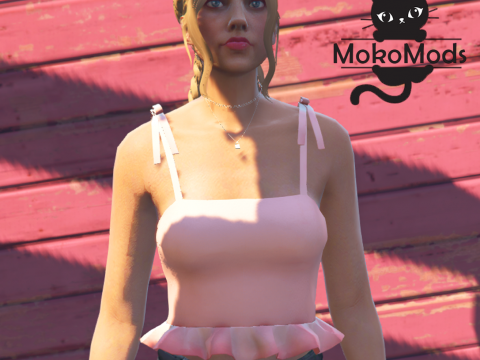 Short Top with Bows for MP Female 1.1