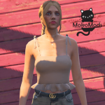 Short Top with Bows for MP Female 1.1