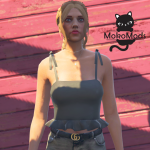 Short Top with Bows for MP Female 1.1