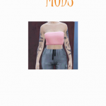 Short croptop for MP Female 1.0