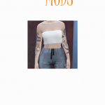 Short croptop for MP Female 1.0