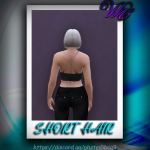 Short hair with bangs for MP Female [SP / FiveM] 1.0