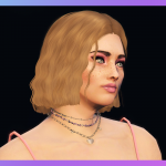 Short wavy hair for MP Female 1.0