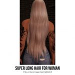 Super Long Hair For mp female 1.0