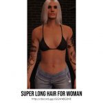 Super Long Hair For mp female 1.0