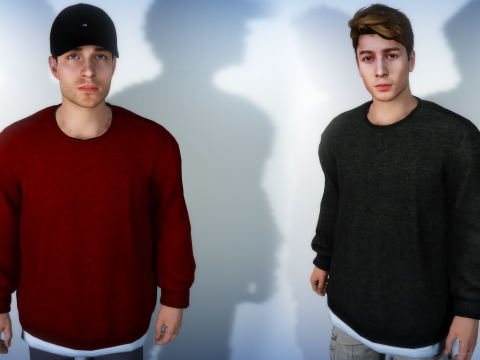 Sweater For MP Male 1.0