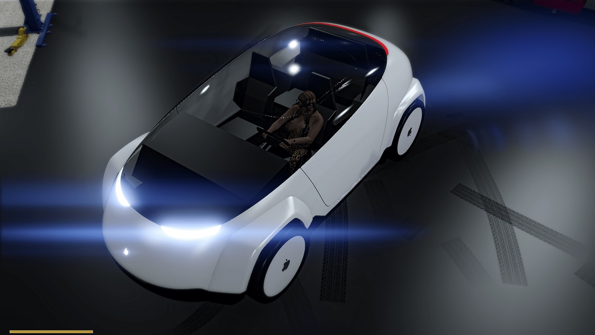 The New Concept of Apple Car [Add-On] 1.0 – GTA 5 mod