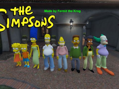 The Simpsons Pack [Add-On Peds] 2.0