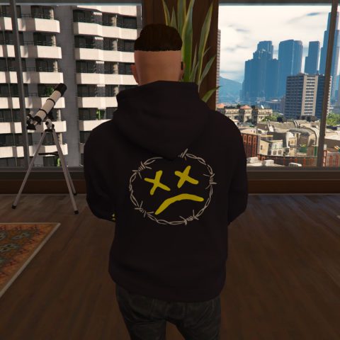 UNHAPPY Hoodie [MP Male/Female] 2.0 – GTA 5 mod