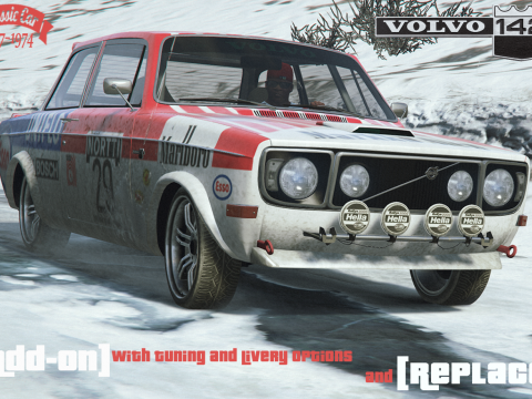 Volvo 142 [Add-On / Replace | Tuning | Livery | Template | LODs] 1.0