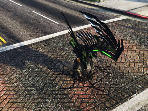 Vulture Wings (amazing spiderman 2) [Addon]
