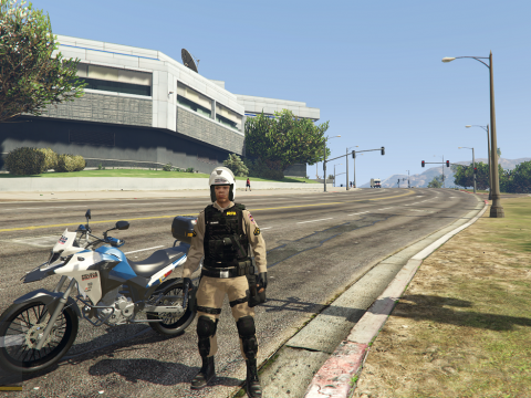 Skin PMMG patrulha de moto 3.0