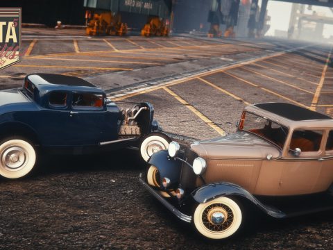1932 Ford V-8 Coupé Pack [Add-On | Extras | Tuning | Template | LODs] 1.0