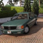 1987 Mercedes-Benz 560 SEC C126 [Add-On | Tuning | Extras | LODs] 1.1