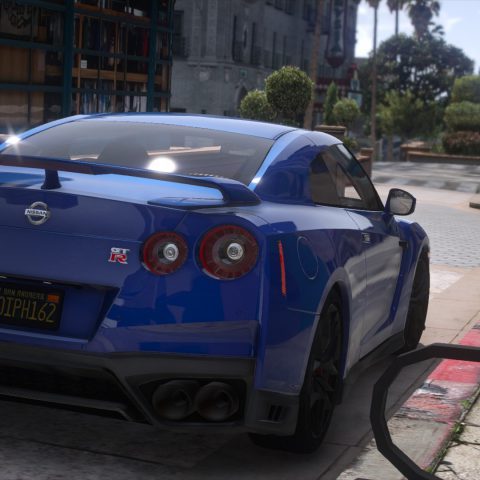 2017 Nissan GTR R35 [Add-On / FiveM | Template | LODs] 2.0 – GTA 5 mod