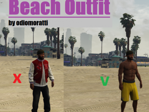 Beach Outfit Mod 1.0