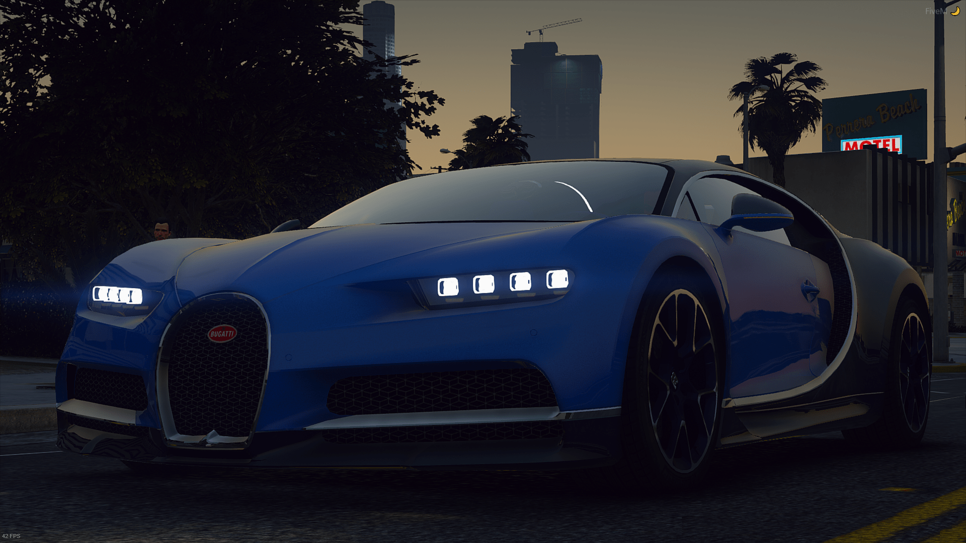 Bugatti Chiron (Add-on | Replace | Lods | Auto Spoiler) 1.0