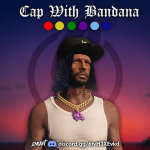 Cap With Bandana for MP Male V1