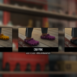 Crocs Clogs for MP Male & MP Female (FiveM & SP - unlocked) 1.0 optimized