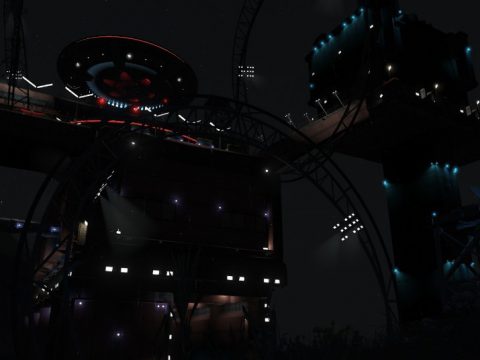 Cyberpunk alien base [Map Editor] 6.0 [Cyberpunk edition]