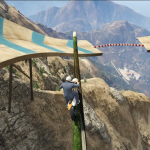 Dangerous Stunt Track on the top of mount chiliad 1.0