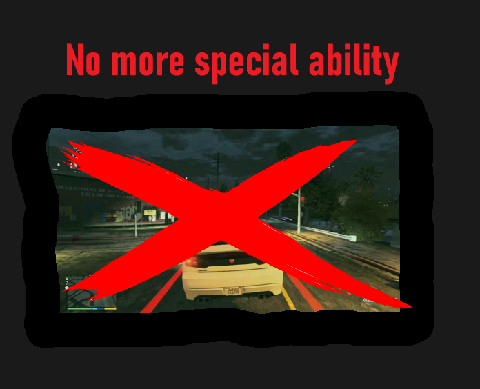 Disable Special Abilities GTA 5 Mod