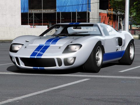 Ford GT40 MK I 1964 [Add-On | Extras | Template] 1.0
