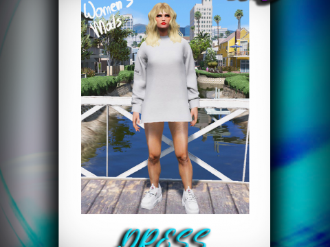 Hoodie Dress for MP Female 1.1