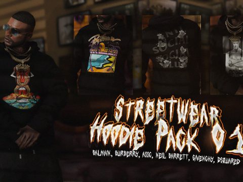 Hoodie Pack 01 for MP Male 1.0