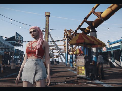 Jeans skirt for MP female 1.1