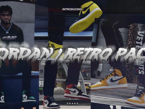 [4K] Jordan 1 Retro High OG Pack 1.1