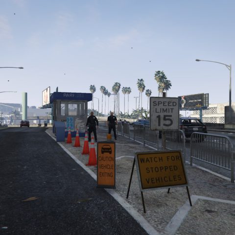 LSIA Security Gate 2245 – GTA 5 mod