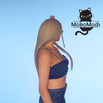 Long Hair with Bun for MP Female