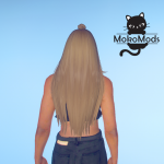 Long Hair with Bun for MP Female