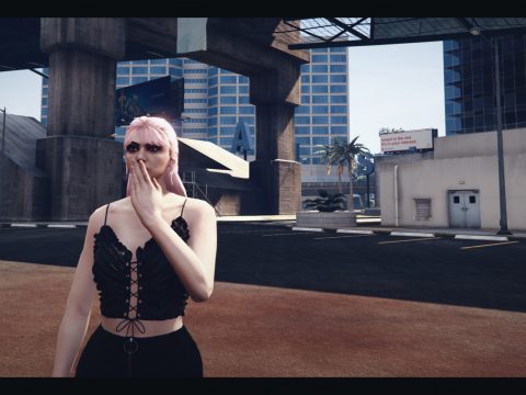 Long hairstyle with bangs for MP female 1.0