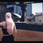 Long hairstyle with bangs for MP female 1.0