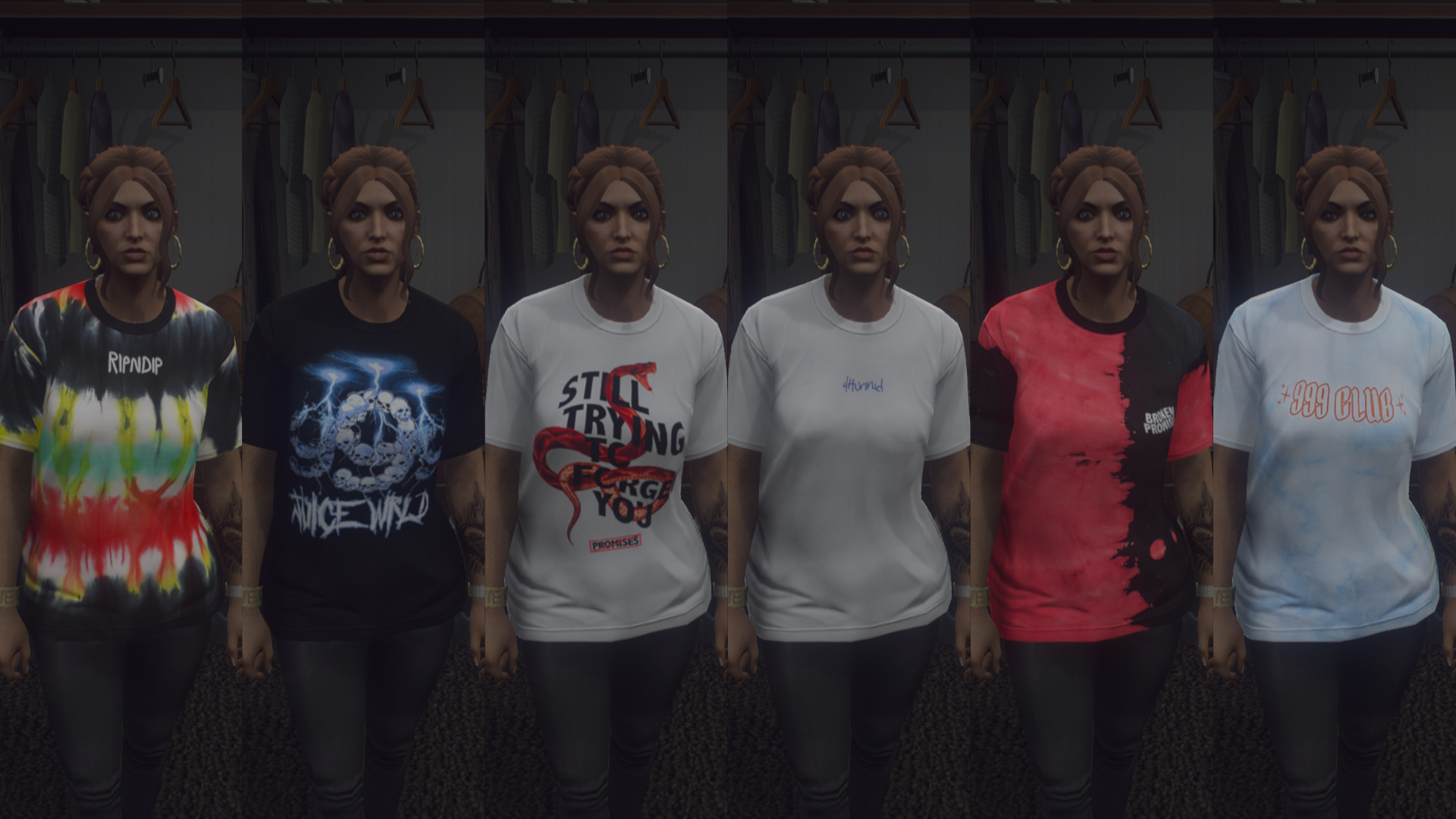 Loose Shirts for MP Male & MP Female 1 – GTA 5 mod