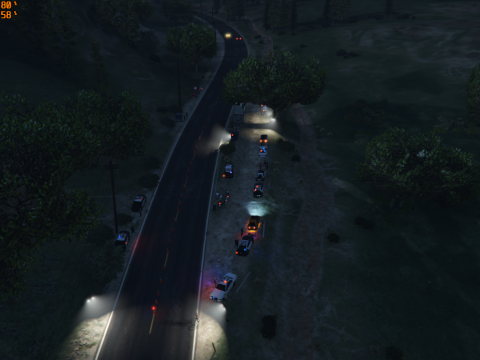 Los santos county police checkpoint v1