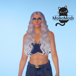 Medium Length Curly Hair for MP Female