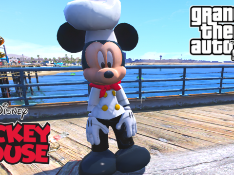 Mickey Mouse The Chef [Add-On Ped] 1.0