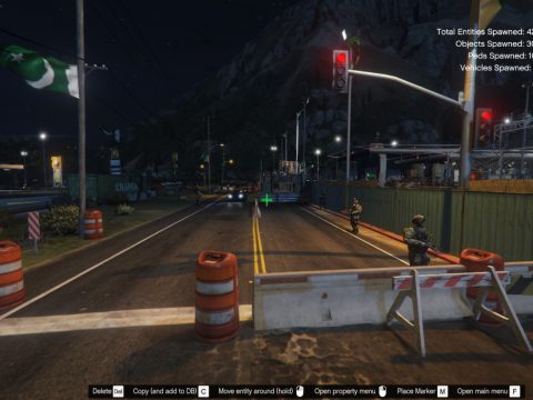 Military base and checkpoint [Menyoo] 1.2