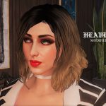 Modified Longer Wavy Bob for MP Female 1.0