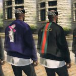 New Style BomberJacket (Gucci, Fendi, Louis Vuitton, Nike) [MP / FiveM Ready] V1