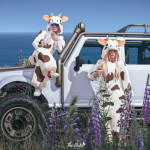 Pajamas Cow for MP Female 1.0