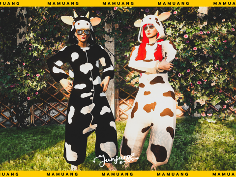 Pajamas Cow for MP Female 1.0