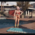 Pants with flames for MP female 1.0