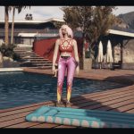 Pants with flames for MP female 1.0